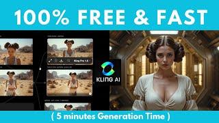 How to Get Unlimited & Fast Generation Kling AI For FREE  ( Bonus 7 other AI Models )