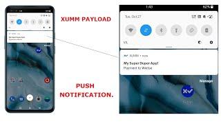 Send XUMM Sign Request As Push Notification