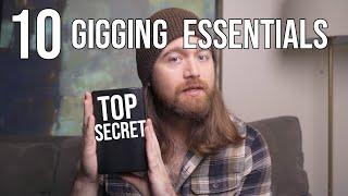TOP 10 GIGGING MUSICIAN ESSENTIALS | Tips & Tools for Returning to The Stage