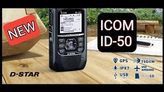 NEW ! ICOM ID-50 Announced (Replaces ID-51)