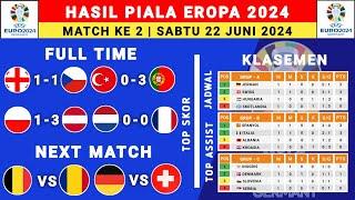 Hasil Piala Eropa 2024 Tadi Malam - Turki vs Portugal - Klasemen Piala Eropa 2024 Terbaru