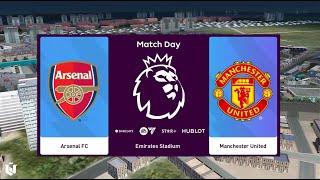 Arsenal vs Manchester United | Premier League 2024/25 | PES 2021