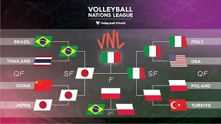 2024 FIVB Women's Volleyball Nations League | Final round | Result - 23.06.2024