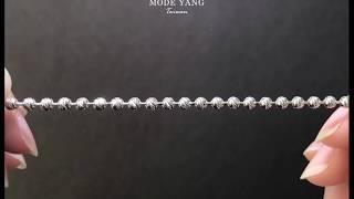 磨樣Mode yang│經典摩登時尚銀手鍊