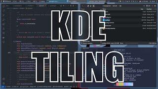 TILING Comes To KDE Kwin? ;)