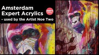 Watch Amsterdam Expert Acrylics in action with the colorful artist, Noe Two