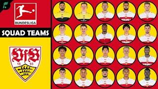 VFB STUTTGART  MEN SQUAD TEAMS - Bundesliga Season 2023/2024 | FAN Football