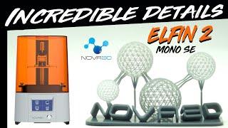 INCREDIBLE Details on a RESIN 3D Printer // NOVA3D Elfin2 Mono SE