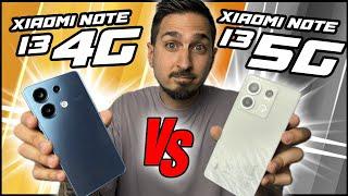 Xiaomi NOTE 13 4GVSXiaomi NOTE 13 5G - ¿CUÁL ESCOGER?Comparativa de todos sus apartados!