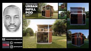 Urban Infill Pod | $10K Demountable Tiny House | Build, Buy or Rent? | #TinyHouse #TinyHome