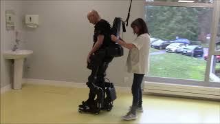 Démonstration exosquelette Atalante - Hôpital La Musse