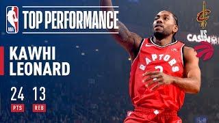 Kawhi Leonard Season Debut With Toronto Raptors | October 17, 2018