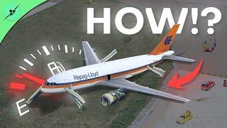 This German jet ran out of fuel!? | Hapag-Lloyd flight 3378