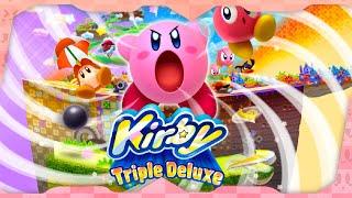 Kirby Triple Deluxe for 3DS ᴴᴰ Full Walkthrough (All Sun Stones & Rare Keychains)