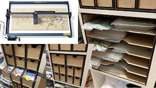 Laser Cutting Custom Workbench/Shop/Warehouse organizers for Ikea Kallax