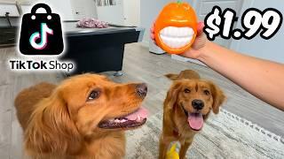 I Bought My Dogs Toys From Tiktok Shop! 