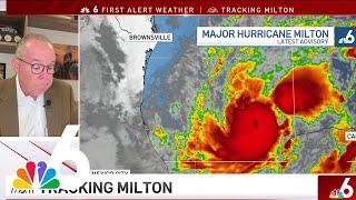 Emotional John Morales updates on Hurricane Milton as Cat. 5: 'I apologize, this is just horrific'