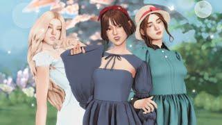 Making Ghibli Girls  - The Sims 4: CAS