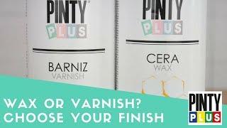 Wax or varnish? Your chalk paint finish choices