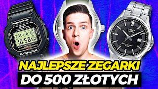 10 NAJLEPSZYCH ZEGARKÓW do 500 ZŁOTYCH! Jaki zegarek kupić? (2024)