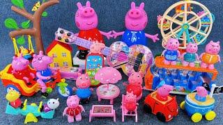 12 Minutes Satisfying with Unboxing Cute Peppa Pig Ferris Wheel Toy Collection ASMR | Review Toys