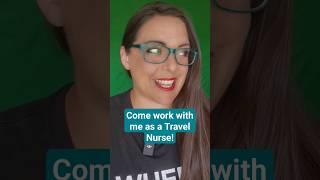 Calling all Travel Nurses! I can't wait to work with you ️