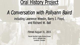 Conversation with Pollyann Baird - Preview