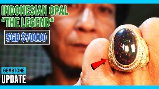 GEMSTONES UPDATE 21102022 - INDONESIAN OPAL BLACK CRYSTAL WHITE BROWN OPAL CHAMPIONSHIP WINNER