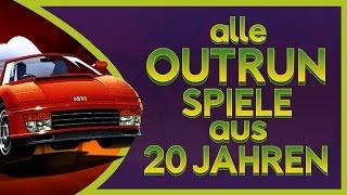 Alle OUT RUN Spiele aus 20 Jahren.  Die Entwicklung von Segas Arcade Racer.