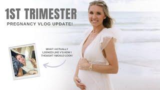 1st Trimester PREGNANCY Vlog Update in REAL Time!  NO FILTERS!