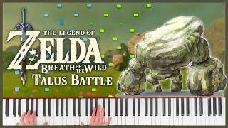 Talus Battle - The Legend of Zelda: Breath of the Wild | Piano Cover (+ Sheet Music)