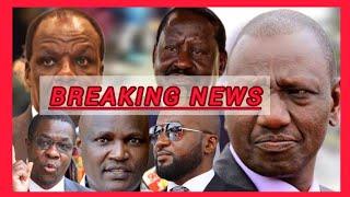 BREAKING NEWS!! Ruto 5 NEW CSs RESIGNATION Letters ASAP as Raila-ODM Team CANT Believe GEN Z Bomb...