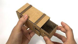 How to Make Secret Safe Box from Cardboard | DIY Cardboard | Cardboard Art and Craft | Puzzle Box