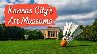 Visiting Kansas City's ART MUSEUMS! -- The Kemper and Nelson-Atkins -- KCMO Vlog