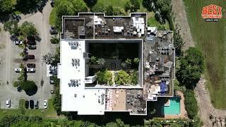 Aerial View - La Residence of Boca del Mar. Boca Raton, FL #roofreplacement