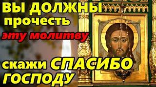 СКАЖИ СПАСИБО ГОСПОДУ ПРЯМО СЕЙЧАС ПРОЧТИ СИЛЬНУЮ МОЛИТВУ. Иисусова молитва. Спаси Господи