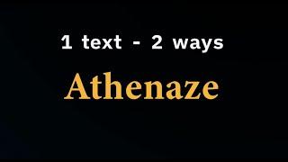 Athenaze "Dikaiopolis" 2 readings in a bit different style. Reconstructed Ancient Attic Greek