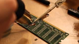 Desoldering Part 3: Cleaning Solder Pads