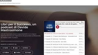 INTRODUZIONE AL PODCAST - LIBRI PER IL SUCCESSO