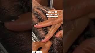 How to: feed in braid tutorial for beginners EP.36| how to cornrow