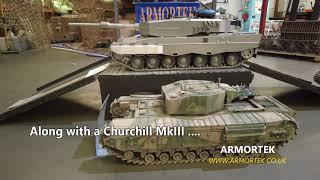 Armortek Factory Open Day 2024 - massive 1:6 scale model tanks