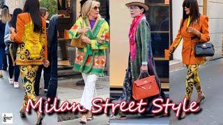 Italian Street Style | Milan Spring Fashion Walk 2024 & Outfit Ideas | Sidewalk Milan