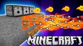 КРУТОЙ ОГНЕМЕТ В MINECRAFT! Адский механизм!