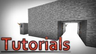 Minecraft Hidden Piston Door Tutorial