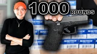 HOW I LEARNED TO SHOOT A PISTOL (on a budget) Glock 43x 9mm Learning Shooting Fundamentals Beginner