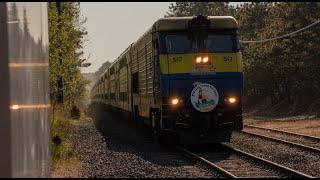 HD/60p: LIRR Memorial Friday Cannonball and other Trains along the Montauk Branch (May 2024)