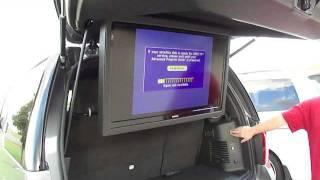 Ford Expedition 40 inch flip down TV, motorized lcd screen, SPADE KREATIONS