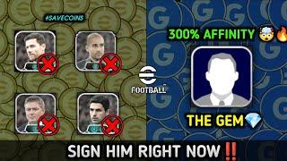 The best manager in efootball | 300+ affinity | Best attack+defence manager