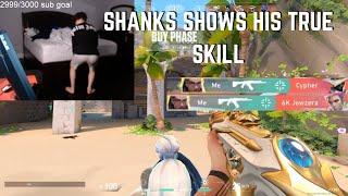 FaZe Shanks shows ONE OF HIS TRUE SKILLS... | VALORANT Clips