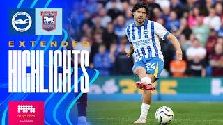 EXTENDED HIGHLIGHTS | Brighton v Ipswich | Premier League